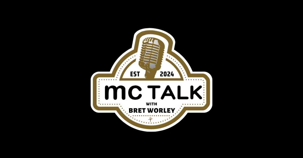 MC Talk logo and background