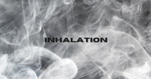 Inhalation smoke cloud